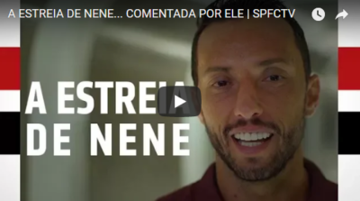 Leia mais sobre o artigo A ESTREIA DE NENE… COMENTADA POR ELE | SPFCTV