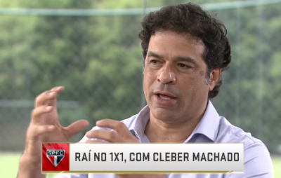 Leia mais sobre o artigo Raí participa do 1×1 com Cléber Machado e ressalta: “Para assumir uma responsabilidade como dirigente, tem que estar com mais experiência”