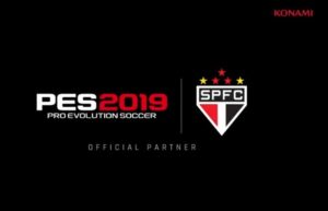 Leia mais sobre o artigo Com o PES 2019 estampado na camisa Tricolor, Konami é a nova patrocinadora do São Paulo
