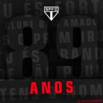 Pelas redes sociais, atletas do atual elenco e ex-jogadores parabenizaram São Paulo pelos 89 anos
