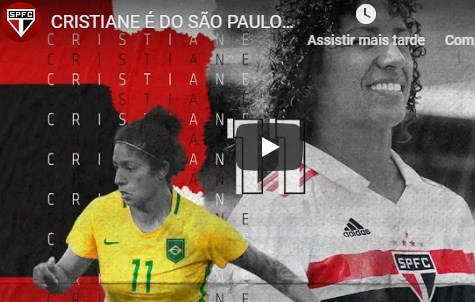 Leia mais sobre o artigo CRISTIANE É DO SÃO PAULO! | SPFCTV