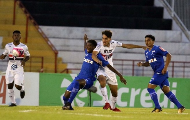 Leia mais sobre o artigo Com três duelos em 2018, São Paulo reencontra Cruzeiro no sub-20