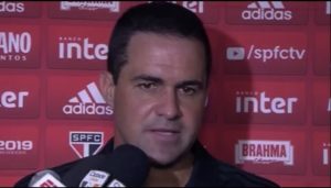 Leia mais sobre o artigo Jardine fica feliz com a vitória do São Paulo mas acrescenta: “Feliz pela vitória, mas muito consciente de que é o início do processo de formatação da equipe”