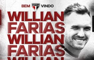 Read more about the article Antes da reapresentação, São Paulo anuncia Willian Farias