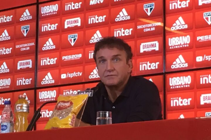 Cuca é apresentado no São Paulo e manda recado: “Eu falaria para o torcedor ter confiança no meu trabalho”