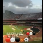 Após vitória, atletas do basquete marcam presença no Morumbi em semifinal