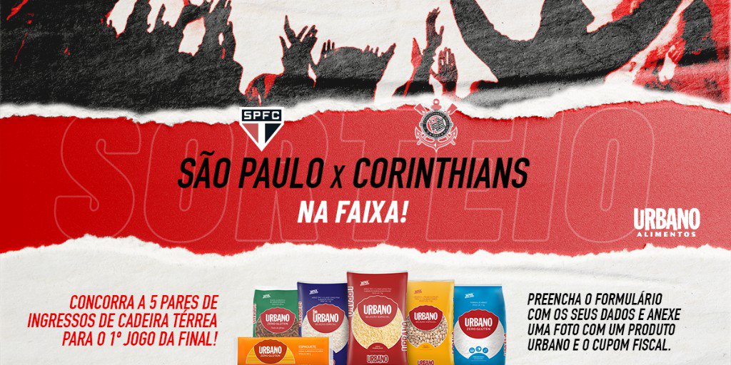Leia mais sobre o artigo Patrocinador do São Paulo, Urbano Alimentos fará sorteio de ingressos