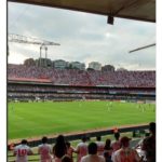 Sub-20 acompanha jogo no Morumbi, e ex-são paulinos postam assistindo