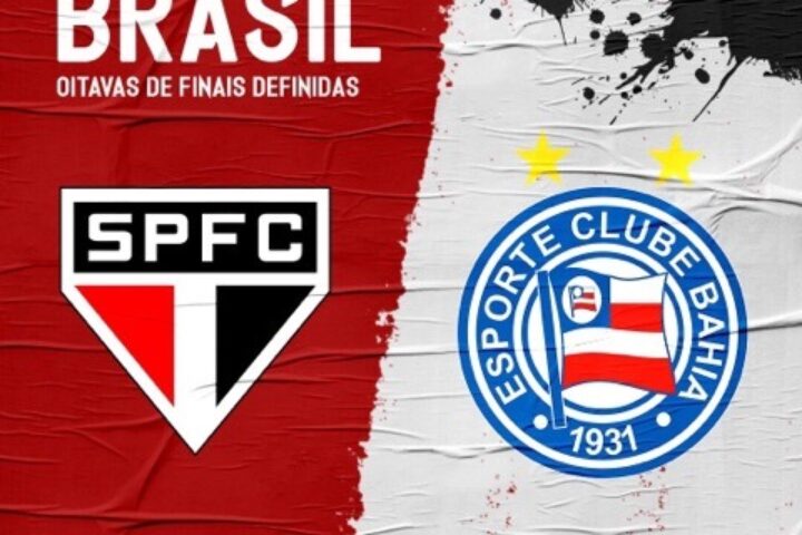 Saíram as datas de São Paulo e Bahia nas oitavas da Copa do Brasil