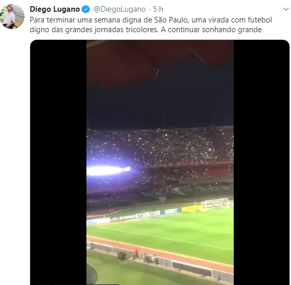Leia mais sobre o artigo Lugano: “Para terminar uma semana digna de São Paulo, uma virada com futebol digno”