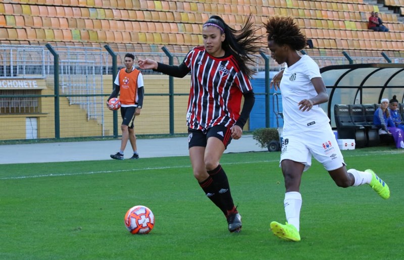 Leia mais sobre o artigo Com gol no final do jogo, Santos bate São Paulo pelo Campeonato Paulista Feminino