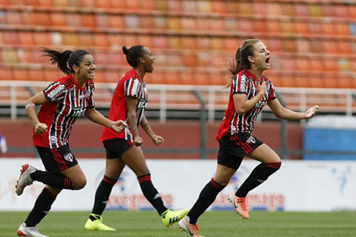 Com lei do ex, Natane comemora gol que levou São Paulo para a final do Paulistão Feminino