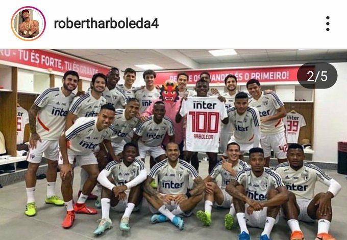 Leia mais sobre o artigo Arboleda teria postado foto com emoji tampando Leco e torcida vai loucura na internet