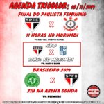 Calendário Tricolor: Os jogos do São Paulo nos dias 02 e 03 de novembro