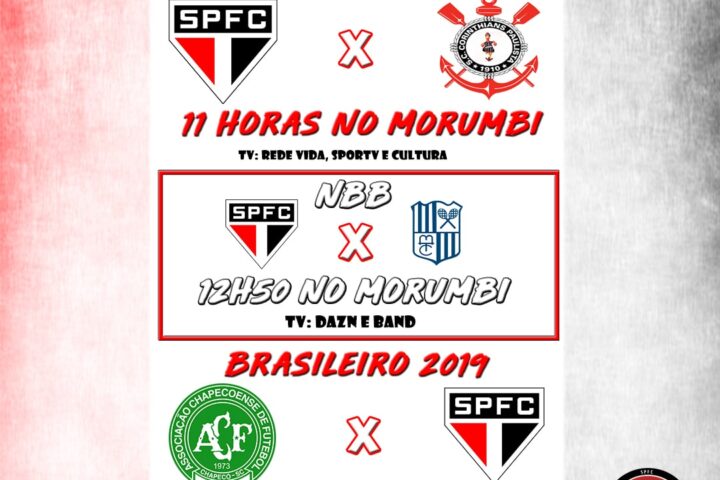 Calendário Tricolor: Os jogos do São Paulo nos dias 02 e 03 de novembro