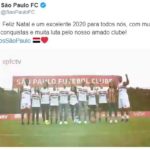 Com ‘crossover’ entre todos os esportes e categorias, São Paulo posta vídeo de ‘Feliz Natal’