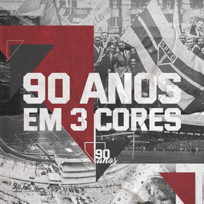 Leia mais sobre o artigo Atletas do atual elenco parabenizam 90 anos de São Paulo FC