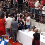 Lugano marca presença em jogo são-paulino de basquete