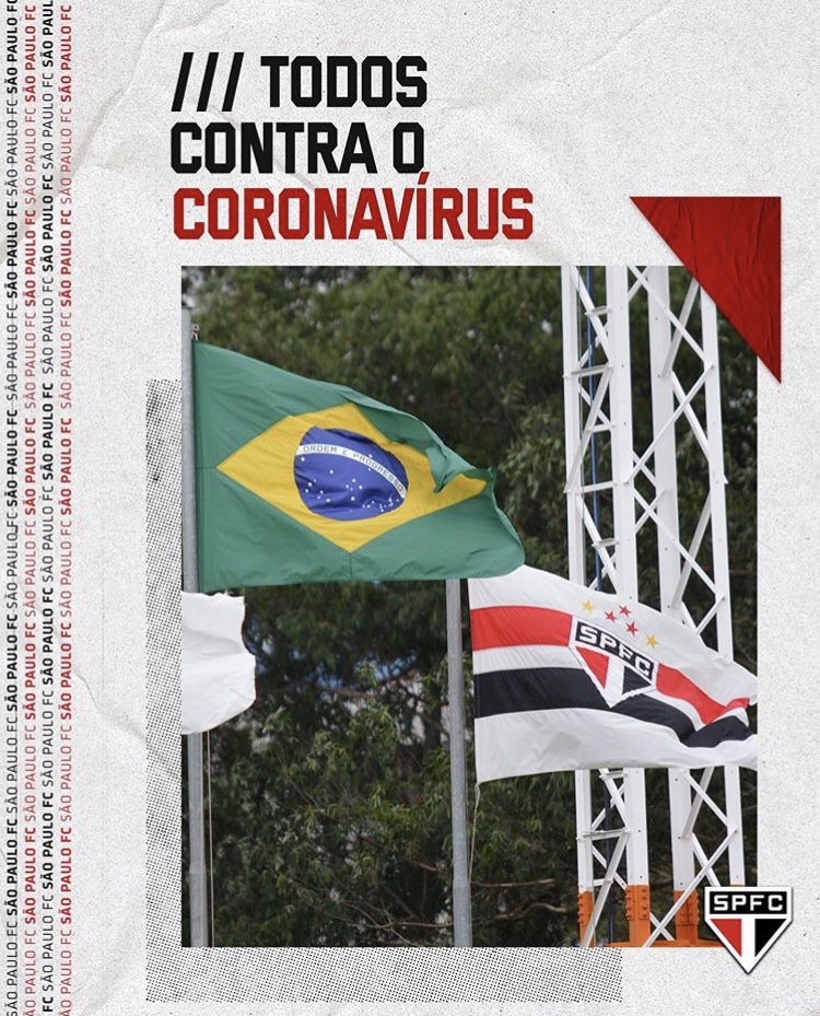 Leia mais sobre o artigo Como o coronavírus afeta a vida de todos; veja relatos de técnico do time feminino, jogador do sub-17 e campeão mundial pelo São Paulo em 2005