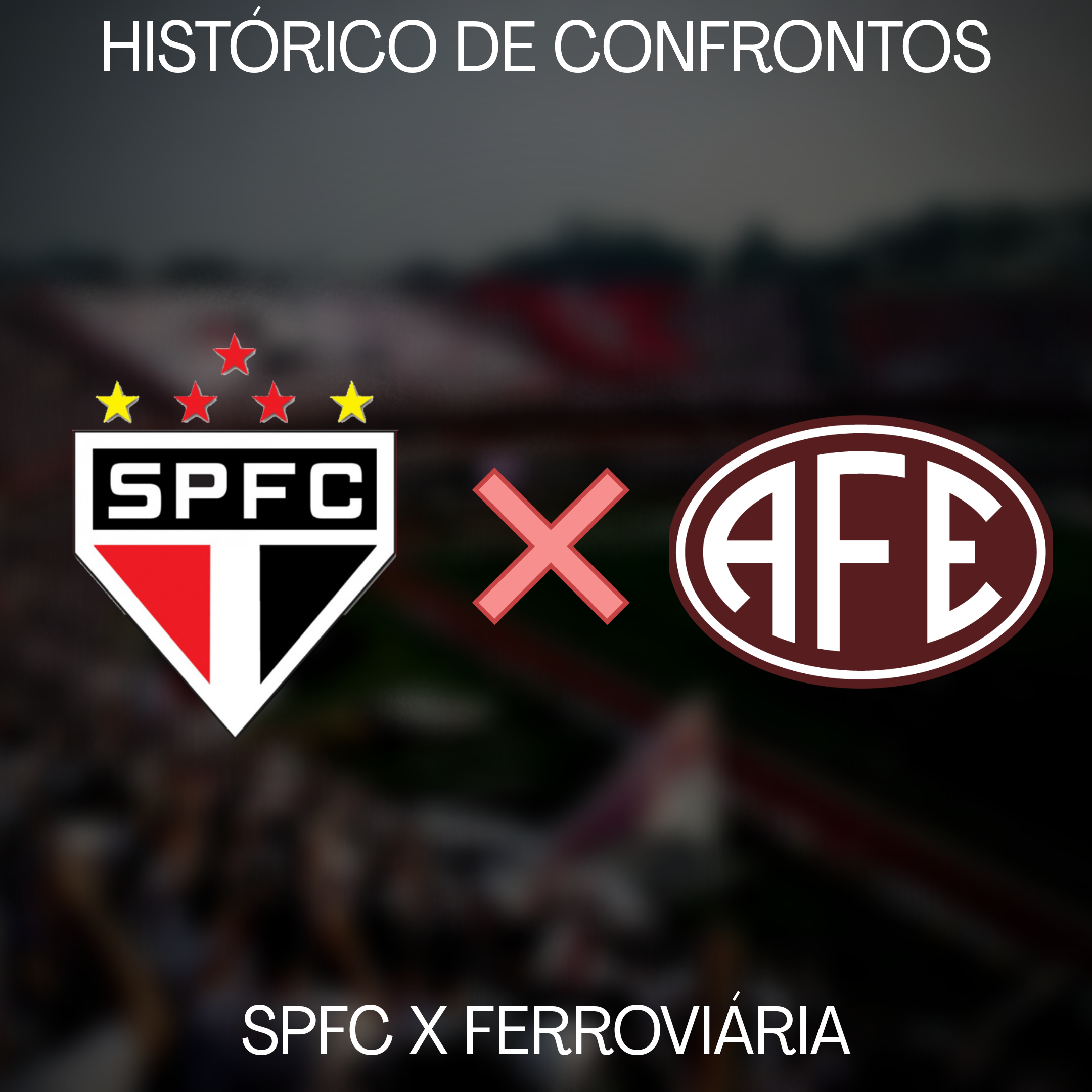 Leia mais sobre o artigo Histórico de Confrontos: SPFC x Ferroviária