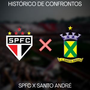 Leia mais sobre o artigo Histórico de Confrontos: SPFC x Santo André