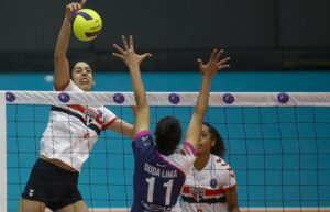 Read more about the article Vôlei feminino: São Paulo vence Pinheiros, mas sofre primeira derrota contra Sesi