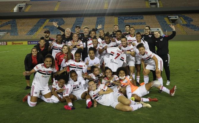 São Paulo empata com o Santos no Paulista Feminino Sub-17 - SPFC