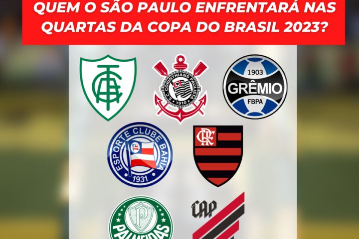 O São Paulo conhece adversário das quartas da Copa do Brasil nesta terça e pode ter clássico