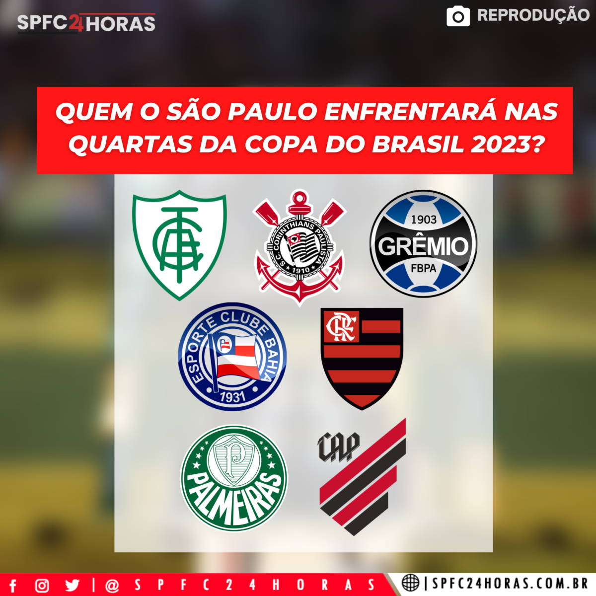 Leia mais sobre o artigo O São Paulo conhece adversário das quartas da Copa do Brasil nesta terça e pode ter clássico