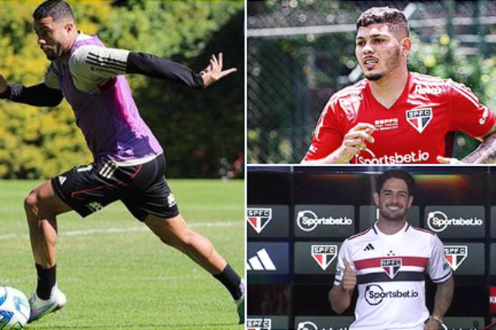 Trio ofensivo pode pintar contra o Palmeiras, enquanto sexteto segue desfalcando time