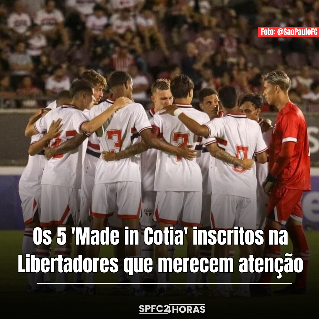 Leia mais sobre o artigo Os 5 jogadores de Cotia que foram inscritos na Libertadores e merecem atenção