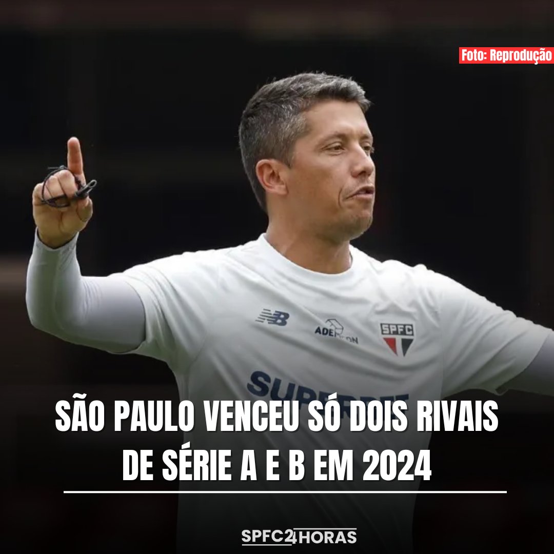 Leia mais sobre o artigo São Paulo de Carpini venceu dois de dez duelos contra times de Série A e B