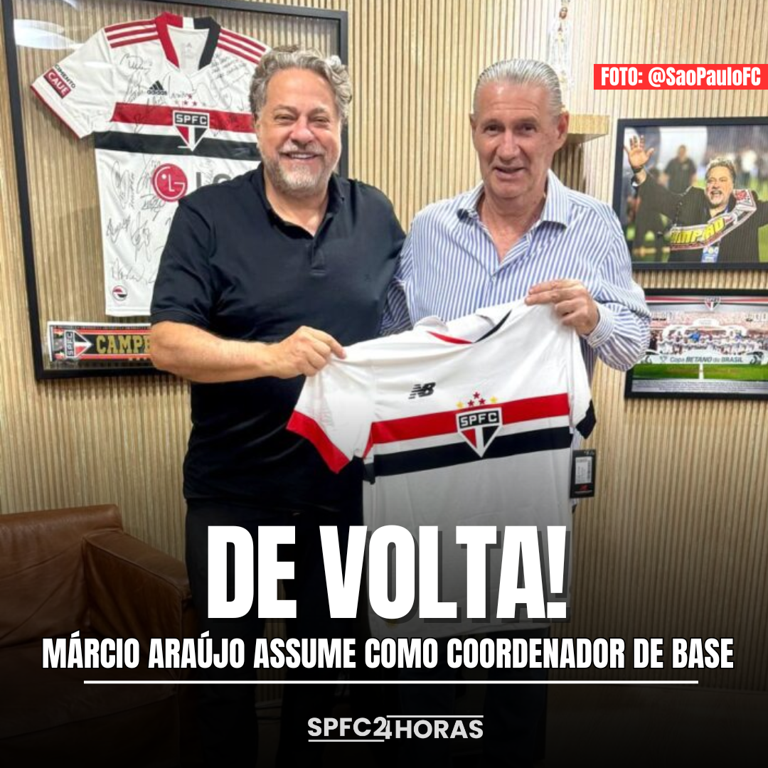 Leia mais sobre o artigo São Paulo anuncia ex-volante revelado pelo clube como coordenador técnico das categorias de base