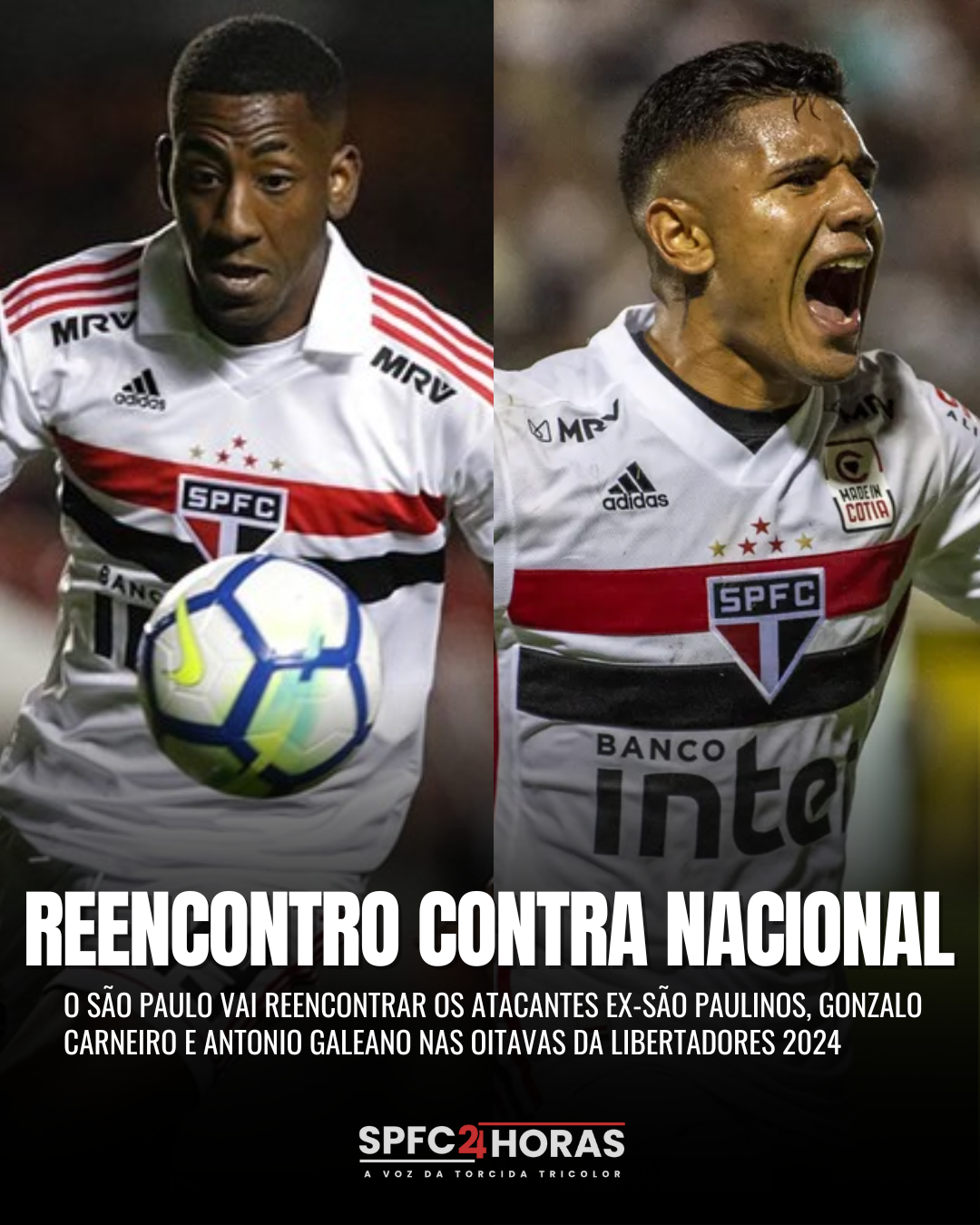Leia mais sobre o artigo Adversário nas oitavas da Libertadores conta com dois atacantes ex-São Paulo