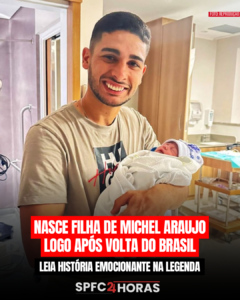 Leia mais sobre o artigo Nasce Isabela, filha de Michel Araujo, e história emociona!