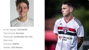 Leia mais sobre o artigo Sem espaço, joia de Cotia rescinde com o São Paulo e acerta com clube mineiro