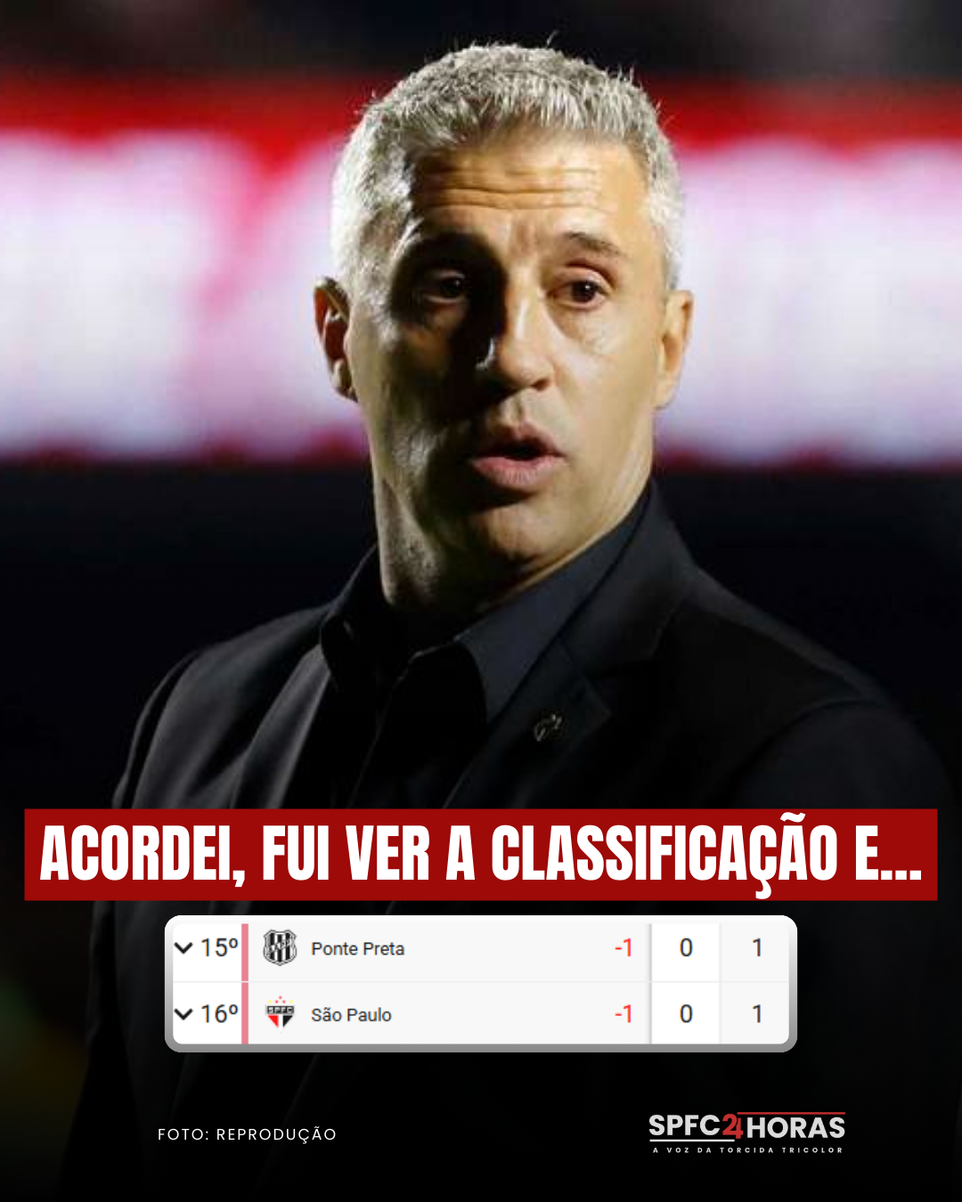 Leia mais sobre o artigo São Paulo amanhece na lanterna do Paulistão, mas depende de si…