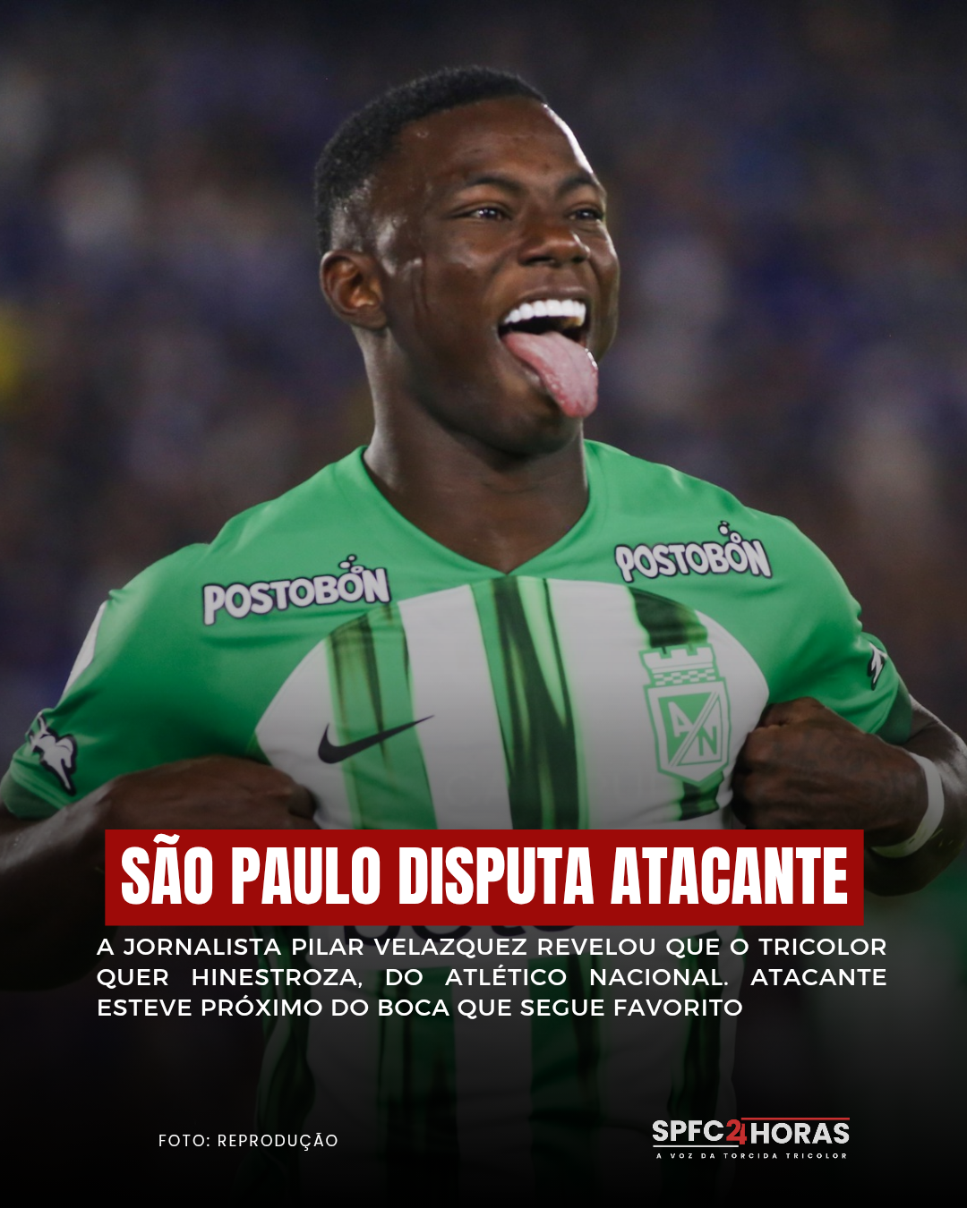 Leia mais sobre o artigo Imprensa internacional repercute interesse do São Paulo em colombiano