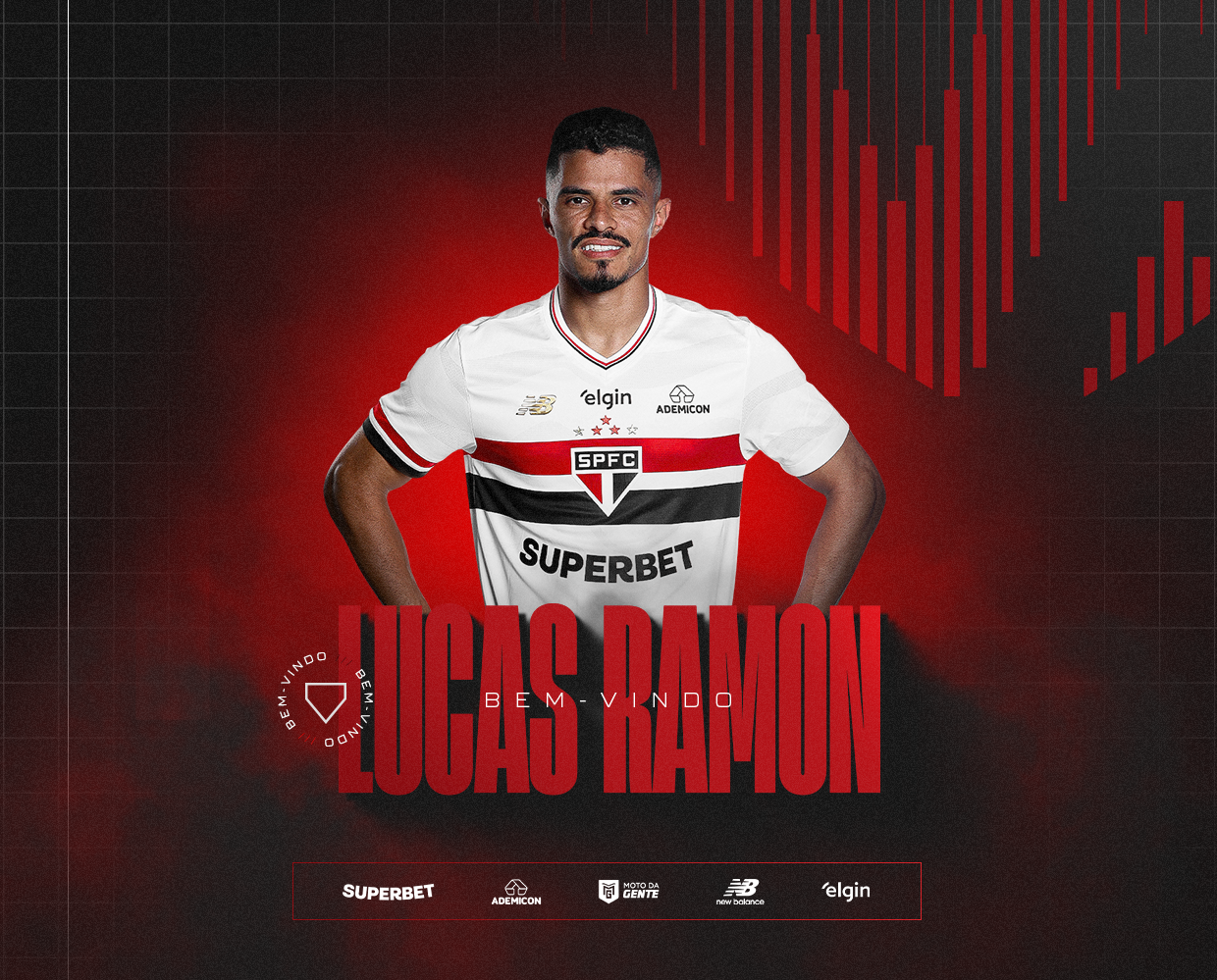 Leia mais sobre o artigo São Paulo anuncia contratação de Lucas Ramon, o quarto reforço de 2026