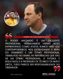 Leia mais sobre o artigo Ceni elogia Roger Machado e fala sobre momento político do São Paulo