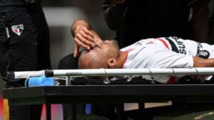 Leia mais sobre o artigo Lesões afastam trio do São Paulo Futebol Clube e preocupam comissão técnica