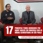 Harry Massis abordou 17 temas centrais em conversa com mídias segmentadas do São Paulo